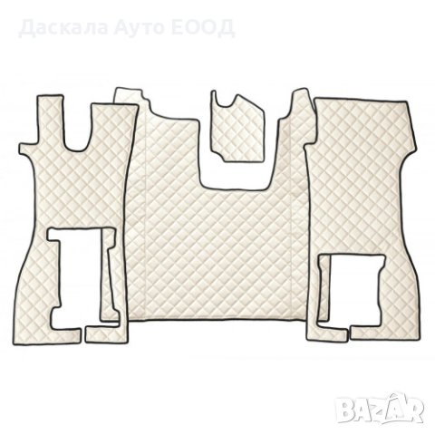 Кожени стелки за Scania R 2016г.+ със сгъваема пътн. седалка , 6 цвята, снимка 6 - Аксесоари и консумативи - 42160959