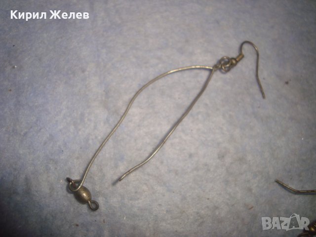 СТАРИ ПОСРЕБРЕНИ ВИНТИДЖ - АРТ ОБЕЦИ РЪЧНА ОРИГИНАЛНА РЕТРО ИЗРАБОТКА 29442, снимка 5 - Обеци - 37685784