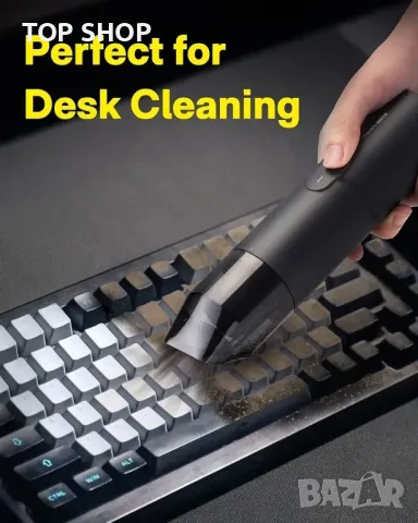 Безжична ръчна прахосмукачка HOTO, настолна прахосмукачка,, снимка 4 - Прахосмукачки - 48792776