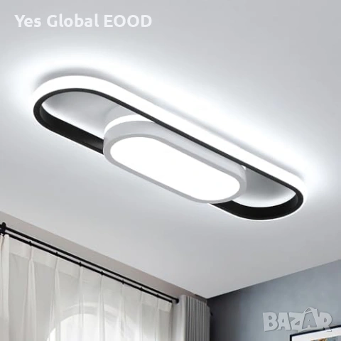 Riserva LED плафон 30W 6500K черен, снимка 8 - Лед осветление - 53983302