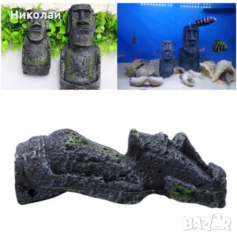 Фигура Великденски остров , статуя Моаи, снимка 4 - Арт сувенири - 34167582