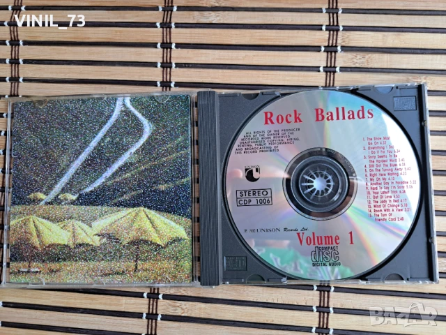 Rock Ballads Volume 1, снимка 2 - CD дискове - 50797258