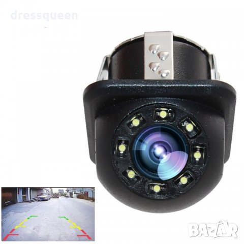 2838 HD камера за задно виждане с хоризонтален монтаж , снимка 17 - Аксесоари и консумативи - 30378406