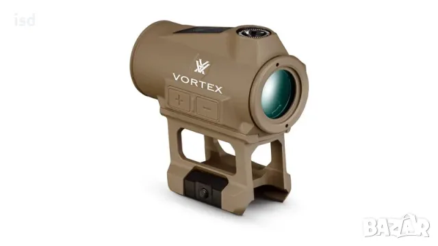 Бързомер Vortex CROSSFIRE II Red Dot Solar Tan, снимка 4 - Оборудване и аксесоари за оръжия - 56361269