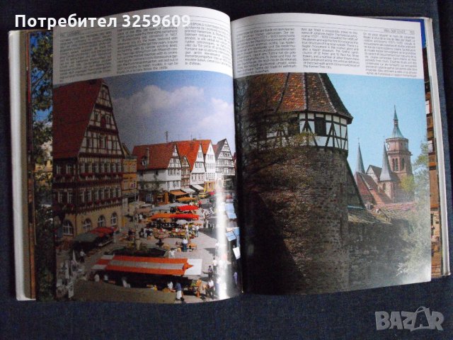 BADEN-WUERTTENBERG /немски, англ.,фр. ез./.Фотоалбум., снимка 3 - Енциклопедии, справочници - 35287213