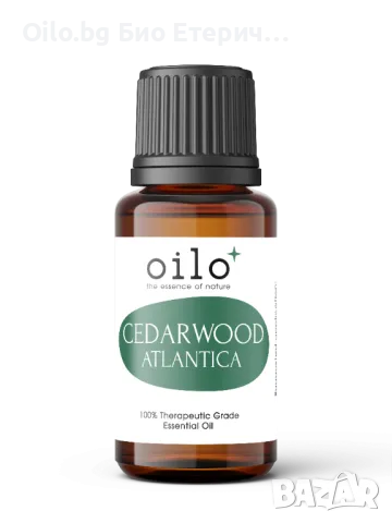 Oilo БИО Етерично Масло от Кедрово дърво (Cedarwood) - Atlas cedar Oilo 5 мл.
