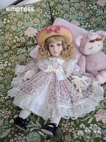 Порцеланова кукла от Alberon Rosie , снимка 13 - Колекции - 46113125