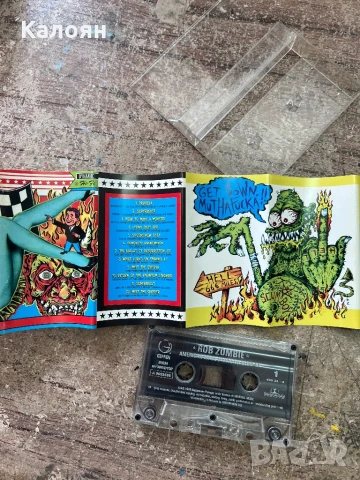 Аудио касетка Rob Zombie - American made music to strip by, снимка 6 - Аудио касети - 51286717