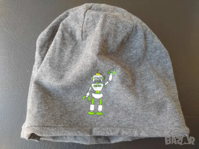 НОВА Детска Шапка с Роботче, снимка 5 - Шапки, шалове и ръкавици - 49031799