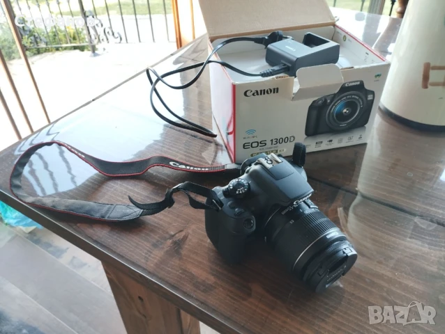 Canon EOS 1300D, снимка 4 - Фотоапарати - 50743363