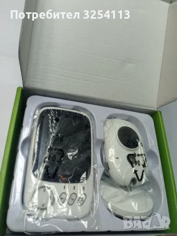 Видео бебефон с камера Mappy ГАРАНЦИЯ, снимка 3 - Бебефони - 48332646