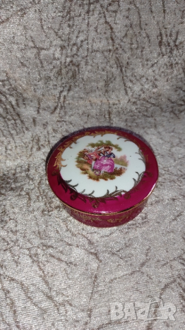 кръгла кутийка limoges, снимка 1