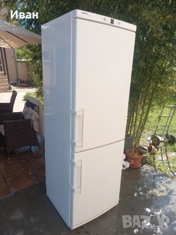 Хладилник с фризер Либхер , снимка 2 - Хладилници - 54320251