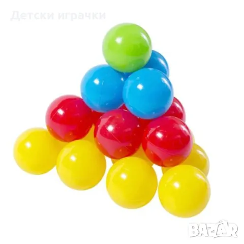 Пластмасови топки 30 броя, за игра, за басейн, снимка 2 - Детски топки - 49166091