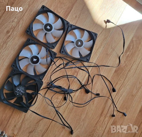 Вентилатори Corsair  4 броя