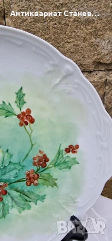 Чиния/поднос Hutschenreuther Ръчно рисуван , снимка 7 - Декорация за дома - 51330927