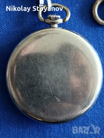 Джобен часовник HUBER, снимка 2 - Антикварни и старинни предмети - 49025860