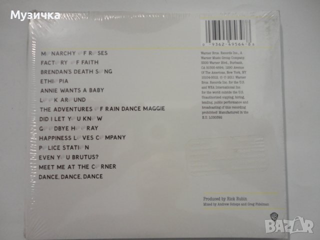 Red Hot Chili Peppers/I'm with You - digipak, снимка 2 - CD дискове - 37122367