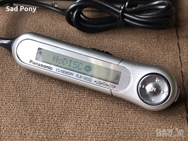 Panasonic SJ-MJ50 минидиск плеър, снимка 5 - MP3 и MP4 плеъри - 38121409