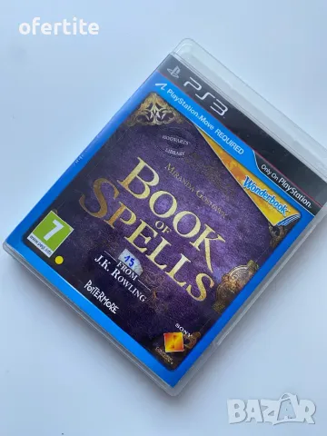 ✅ Book Of Spells For Wonderbook 🔝 PS3, снимка 1 - Игри за PlayStation - 48939904