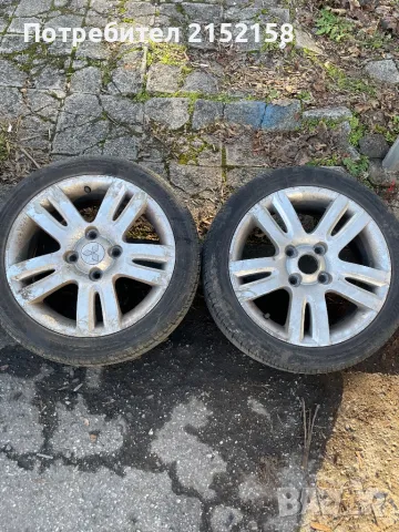 Джанти с гуми за Мицубиши 4X114.3, снимка 2 - Гуми и джанти - 48380515