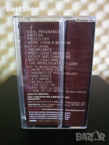 Angie Stone - Mahogany soul, снимка 2 - Аудио касети - 30121537