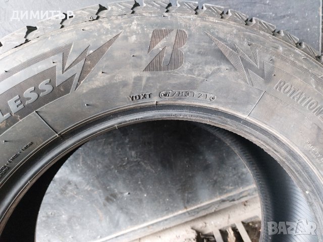 4бр.зимни BRIDGESTONE 265/60/18 110R DOT 3121, снимка 8 - Гуми и джанти - 40297041