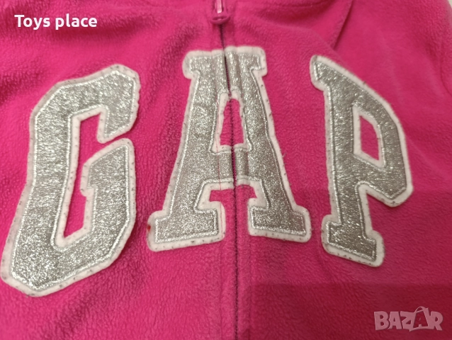 10г. Плътен полярен суичър Gap, снимка 3 - Детски анцузи и суичери - 52583618