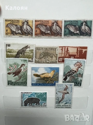 Класьор с 105 марки , снимка 10 - Филателия - 51170270