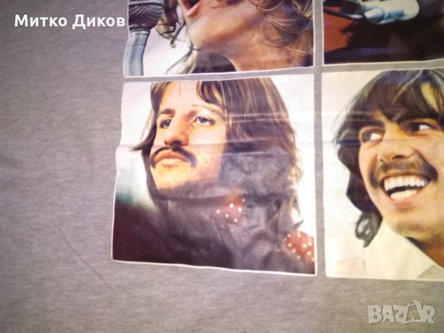 Бийтълс Beatles тениска принт размер ХЛ, снимка 6 - Тениски - 30754015