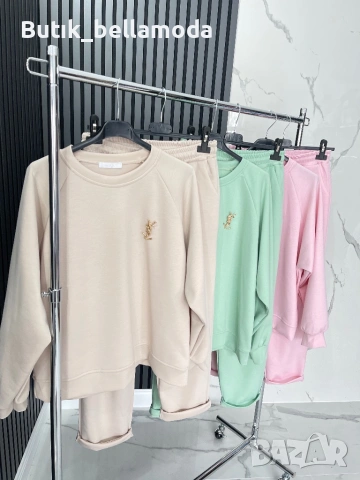 Комплект с брошка ysl 