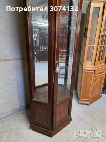 Кристариера в стил Рустик с осветление, снимка 2 - Секции и витрини - 54236070