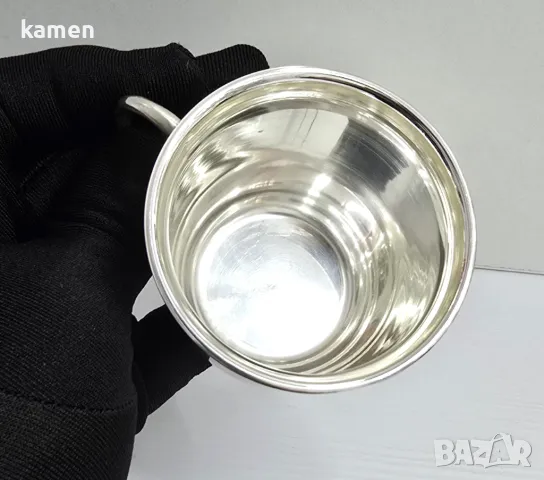 Сребърна чаша 180мл., снимка 7 - Чаши - 49961897