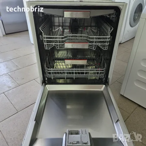 Немска инверторна съдомиялна за полу-вграждане Bosch Exclusiv - ГАРАНЦИЯ, снимка 6 - Съдомиялни - 49377510