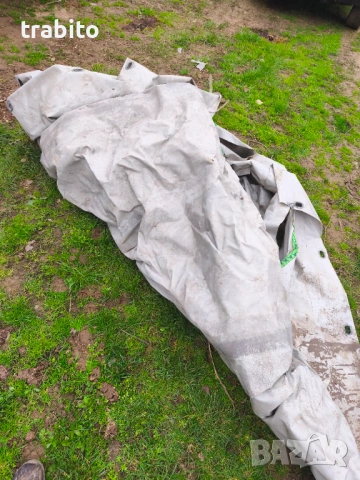 Брезент от туристическо ремарке