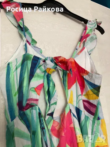 Рокля на Oliver Bonas, 42 размер, снимка 5 - Рокли - 50373100