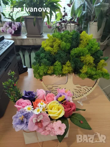 Сапунени цветя ❤️🌹❤️🌹❤️ , снимка 6 - Други - 55719402