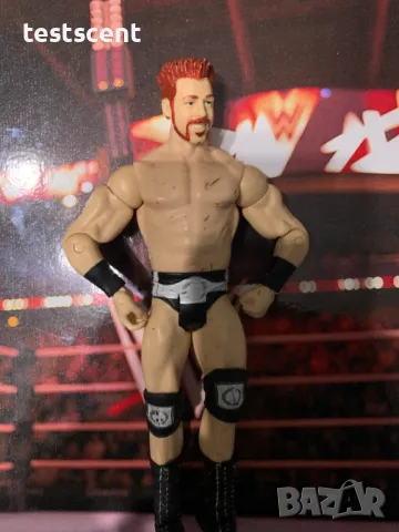 Екшън фигура WWE Sheamus Шеймъс Celtic Warrior Mattel Basic Series играчка figure BW used, снимка 2 - Колекции - 48507358