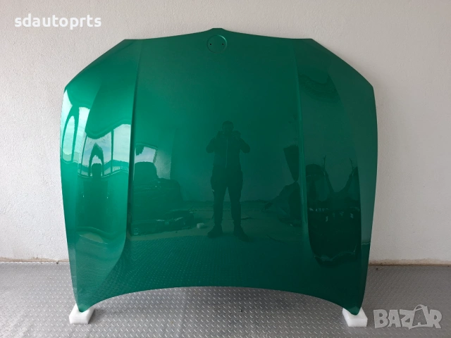 Като Нов Оригинален Преден капак BMW G20 G21 Зелен Алуминиев, БМВ Г20 Г21