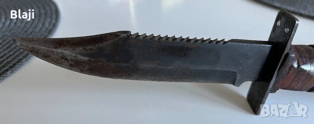 Стар военен нож, снимка 4 - Антикварни и старинни предмети - 54237174