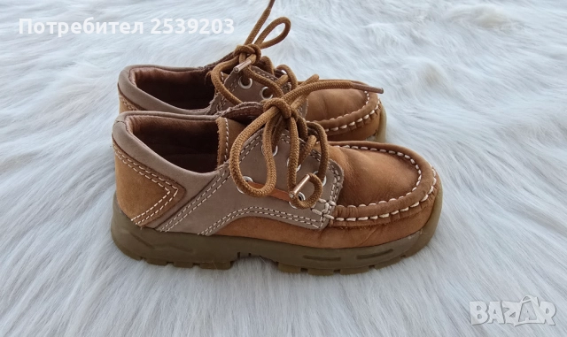 Детски обувки мокасини №25 естествена кожа, снимка 8 - Детски обувки - 51546722