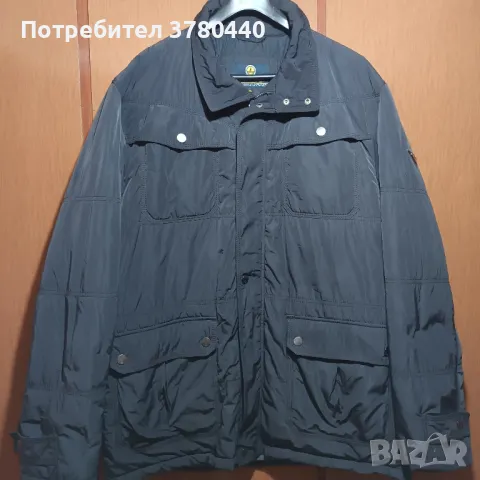 Ново черно италианско яке"NAVICARE" без качулка