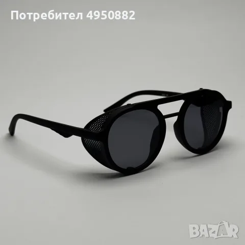 Слънчеви очила Aviator черни нови с мрежа и UV400 защита, снимка 5 - Слънчеви и диоптрични очила - 56161878