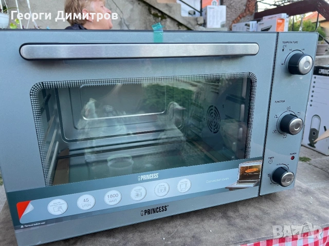 Фурна без котлони със вентилатор 45л