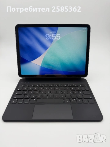 iPad Air 11 M3 128 Gb Space Grey / Гаранция/ Като нов, снимка 2 - Таблети - 53904809