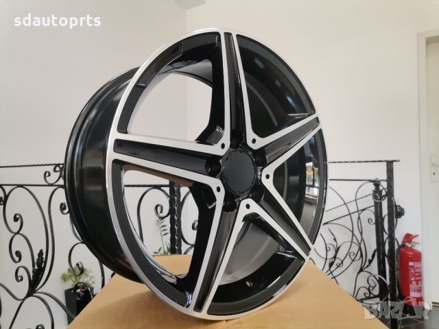 17" Джанти Mercedes 5X112 C W203 W204 W205 E W211 W212 W213 CLA A GLA, снимка 8 - Гуми и джанти - 33803864