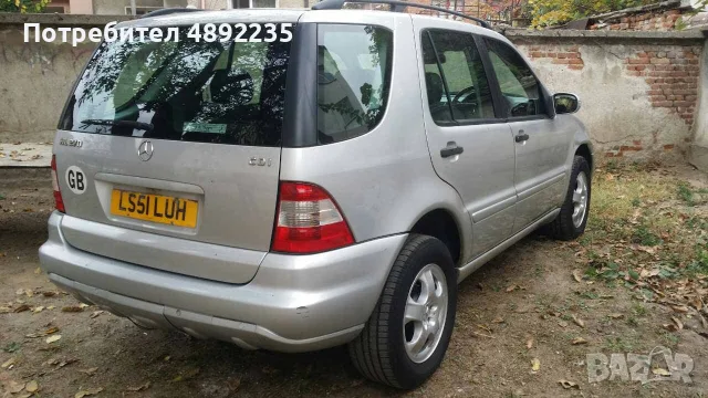 mercedes ML 270 cdi на части, снимка 7 - Автомобили и джипове - 56369527