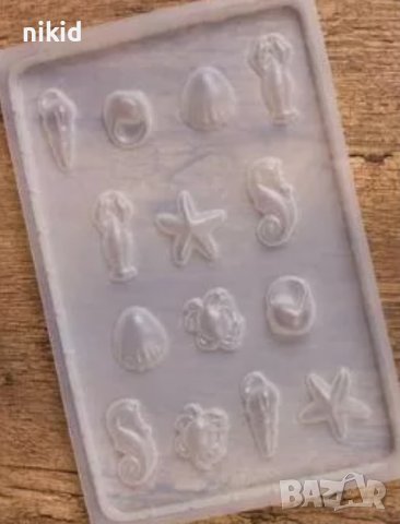 Морско дъно морски мида звезда рапан конче  рак Полипропилен поликарбонатна пластмасова форма молд