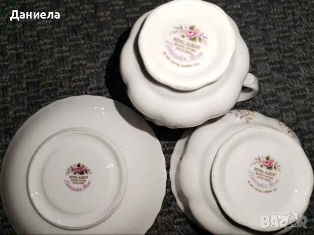 Порцелан на Royal Albert Rose, снимка 2 - Други - 50689111