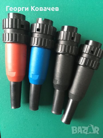 Продавам конектор DNM DIN с байонет с 5 позлатени пина